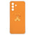 Samsung Galaxy A57 Softcase TPU Baby Beer Valbestendig Oranje Aanzicht.
