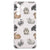 Samsung Galaxy A57 Softcase Konijntjes Schokbestendig Konijntjes patroon transparante achterkant.