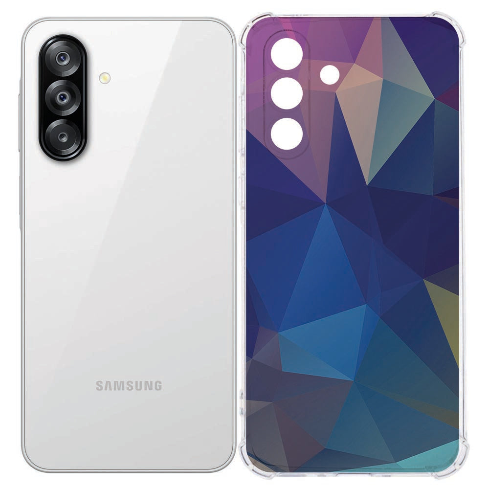 Softcase Samsung Galaxy A57 Polygon Dark Shockproof
