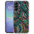 Achterkant van het back cover hoesje Samsung Galaxy A57 met meerkleurige Aztec-print