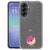 Back cover hoesje Samsung Galaxy A57 met roze Donut print, gezien vanaf de achterkant