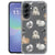 Achterzijde van het Samsung Galaxy A57 TPU hoesje met Konijntjes design