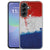 Samsung Galaxy A57 TPU hoesje met Nederland vlagdesign, gezien vanaf de achterkant