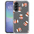 Samsung Galaxy A57 back cover hoesje met kleurrijke Nut Jar print, achteraanzicht