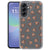 Samsung Galaxy A57 back cover hoesje met Poep Emojis patroon over de hele achterkant