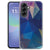 Samsung Galaxy A57 softcase hoesje Polygon Dark met donker veelhoekenpatroon op de achterkant