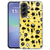 Achterkant van het Punk Yellow TPU hoesje voor de Samsung Galaxy A57 met felgele print