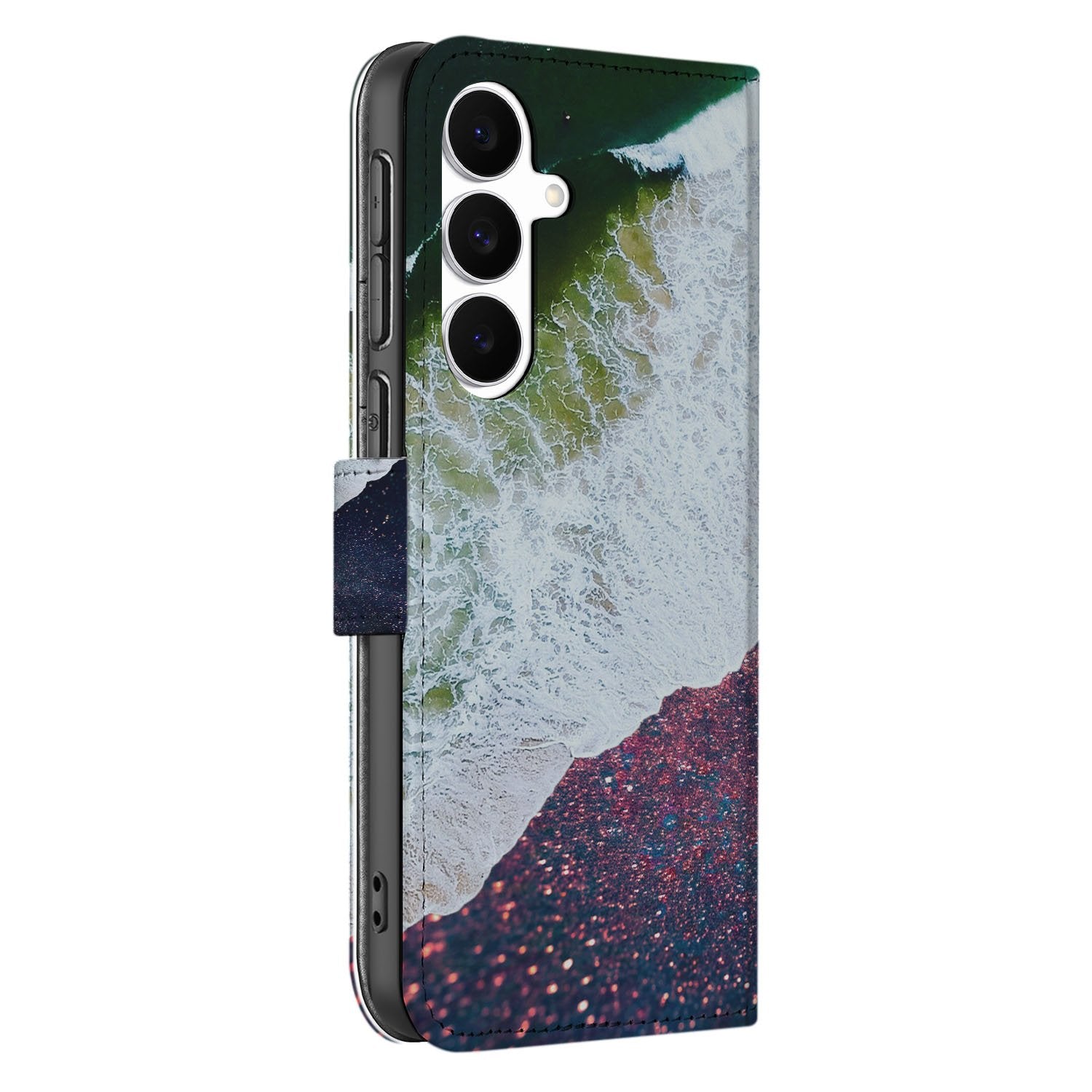 Samsung Galaxy S25 FE Book Case Sea in Space