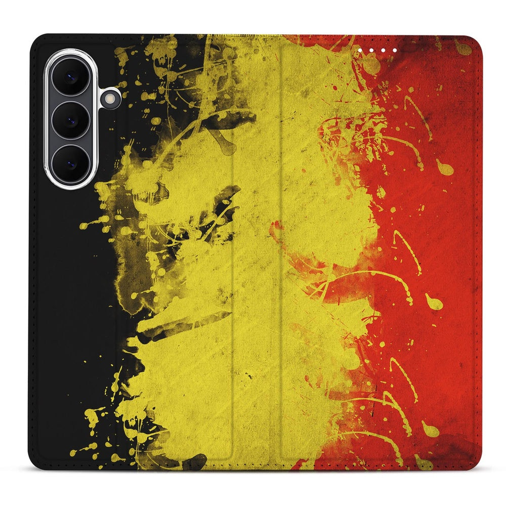 Samsung Galaxy S25FE Stand Case Hoesje Belgie design belgische vlag