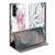 Samsung Galaxy S25 FE Book Case Bird Flowers design bloemen vogels voorkant