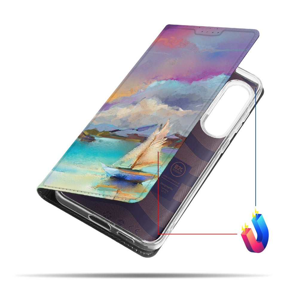 Samsung Galaxy S25FE Bookcase Boat design boot maritiem