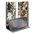 Samsung Galaxy S25 FE Smart Cover Hoesje Dark Flowers telefoonhoesje bloemenmotief aanzicht