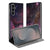 Samsung Galaxy S25FE Bookcase Galaxy holografisch design stand case aanzicht