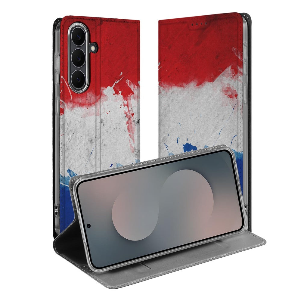 Samsung Galaxy S25 FE Book Case designnaam Nederland voorkant achterkant