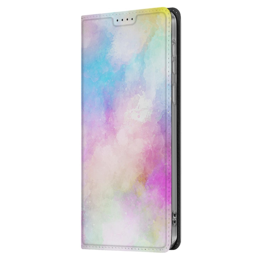 Samsung Galaxy S25 FE Wallet Case Watercolor Light wallet case watercolor light aanzicht