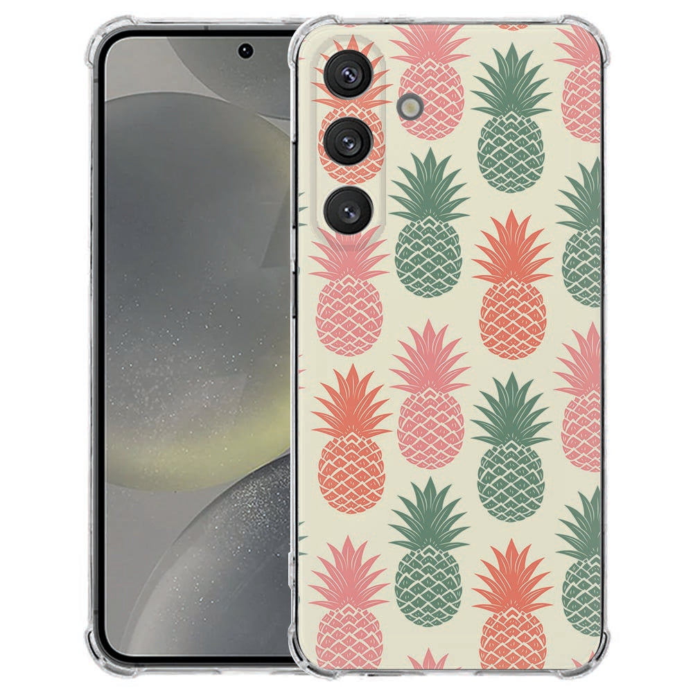 Samsung Galaxy S25 FE Hoesje - Ananas TPU Antishock