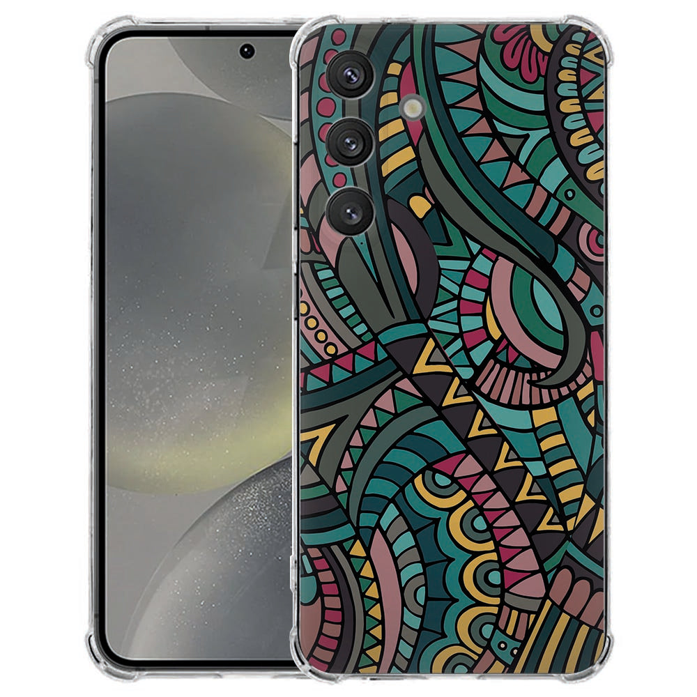 Samsung Galaxy S25 FE Hoesje - Aztec TPU Antishock