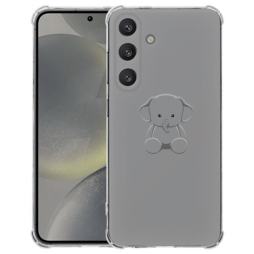 Samsung Galaxy S25 FE Hoesje - Baby Olifant TPU Antishock