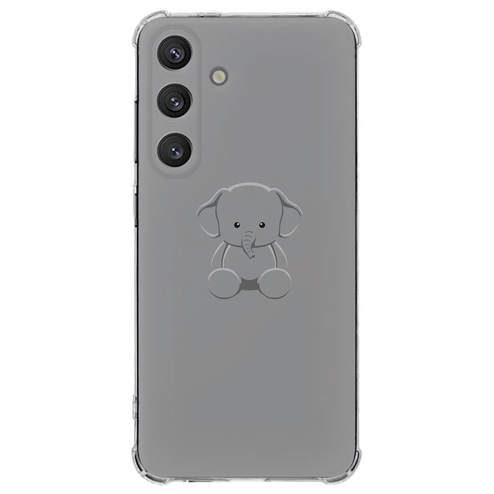 Samsung Galaxy S25 FE Hoesje - Baby Olifant TPU Antishock