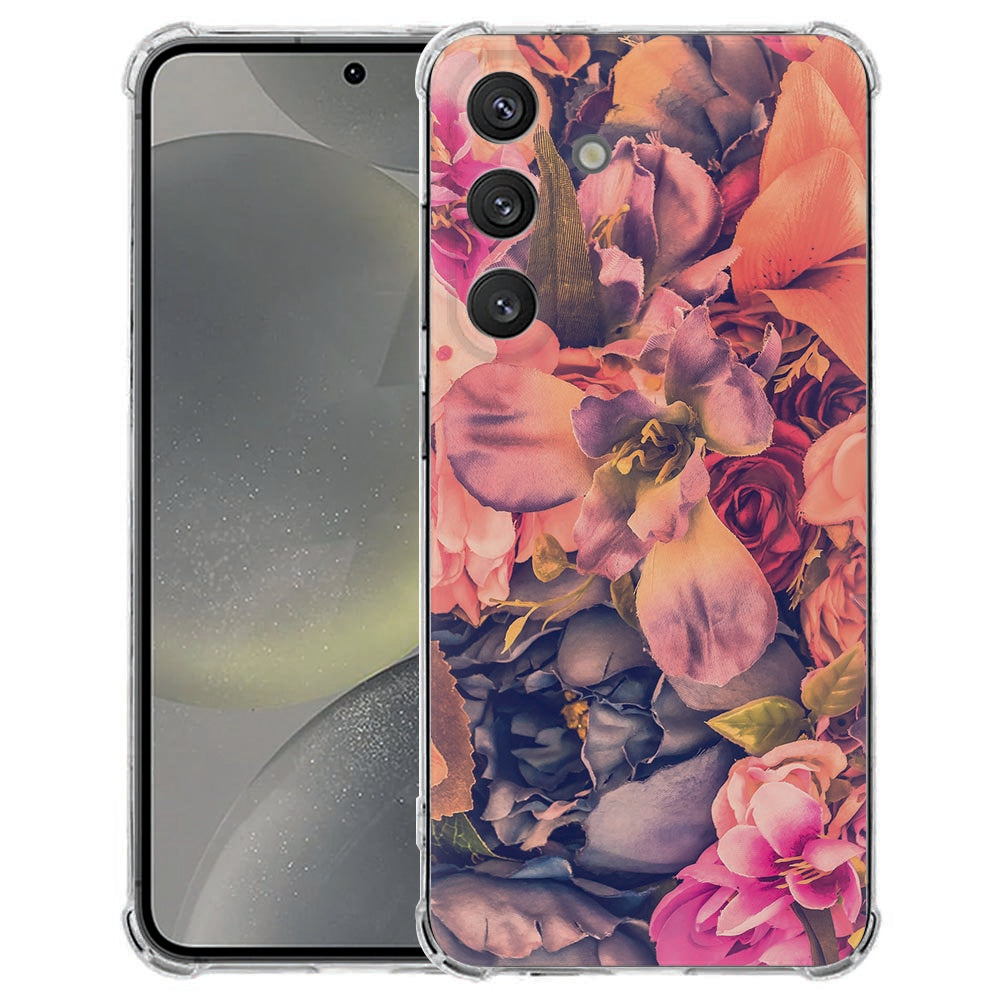 Samsung Galaxy S25 FE Hoesje - Bosje Bloemen TPU Antishock
