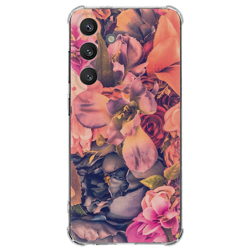 Samsung Galaxy S25 FE Hoesje - Bosje Bloemen TPU Antishock