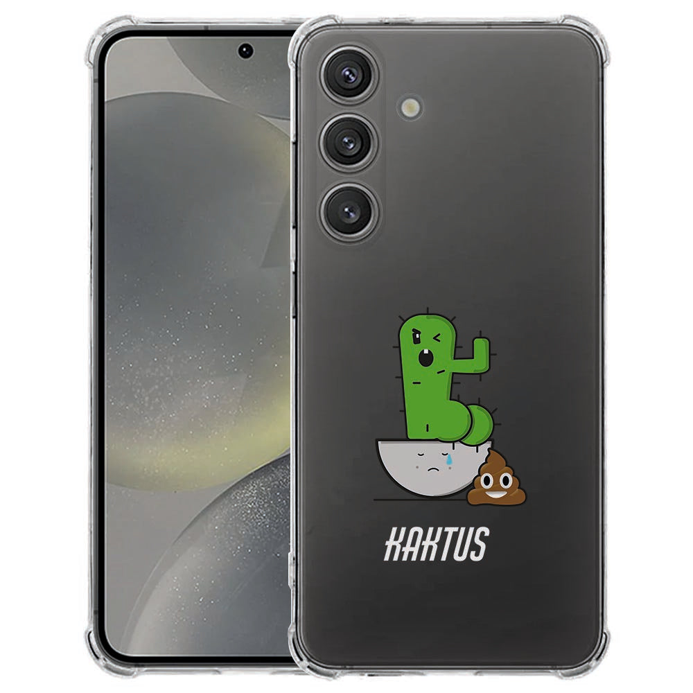 Samsung Galaxy S25 FE Hoesje - Cactus Poo TPU Antishock