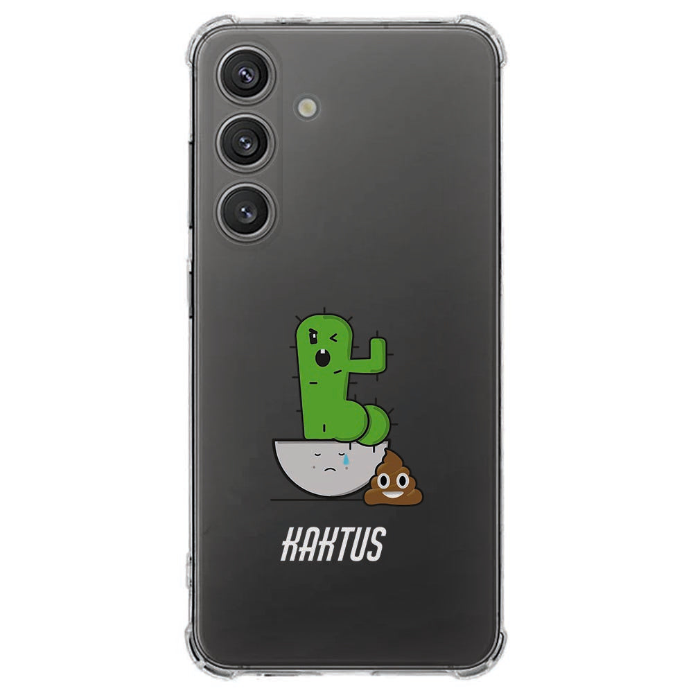 Samsung Galaxy S25 FE Hoesje - Cactus Poo TPU Antishock