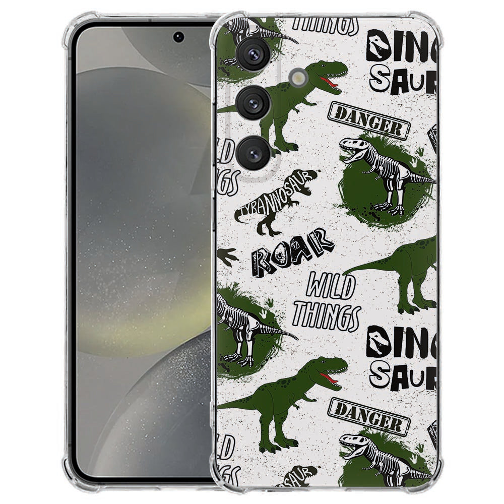Samsung Galaxy S25 FE Hoesje - Dinosaurus TPU Antishock
