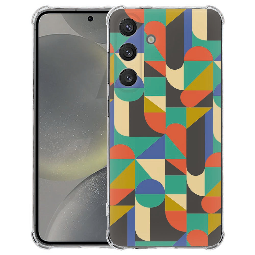 Samsung Galaxy S25 FE Hoesje - Funky Retro TPU Antishock