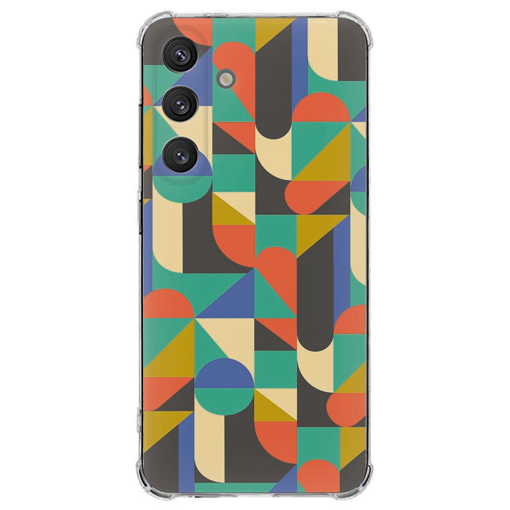 Samsung Galaxy S25 FE Hoesje - Funky Retro TPU Antishock