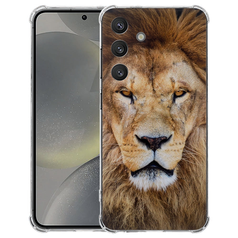 Samsung Galaxy S25 FE Hoesje - Leeuw TPU Antishock