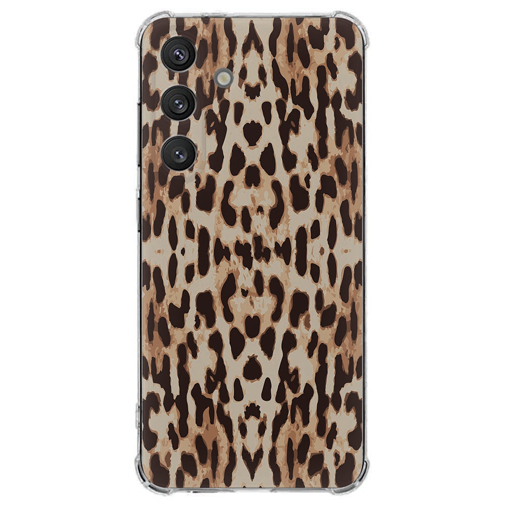 Samsung Galaxy S25 FE Hoesje - Leopard TPU Antishock