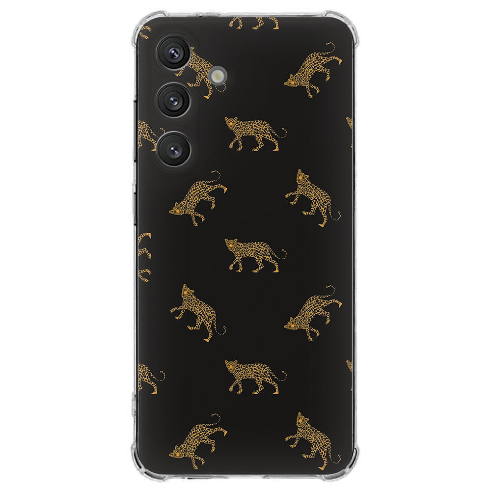 Samsung Galaxy S25 FE Hoesje - Leopards TPU Antishock