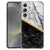 Samsung Galaxy S25 FE Hoesje - Marble White Black TPU Antishock