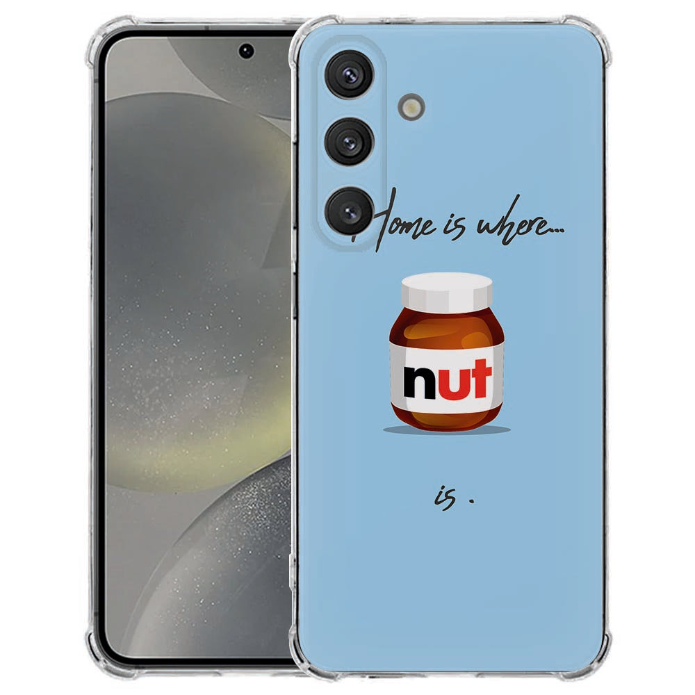 Samsung Galaxy S25 FE Hoesje - Hoesje Nut Home TPU Antishock