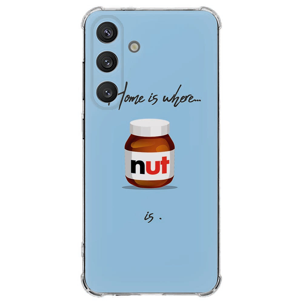 Samsung Galaxy S25 FE Hoesje - Hoesje Nut Home TPU Antishock