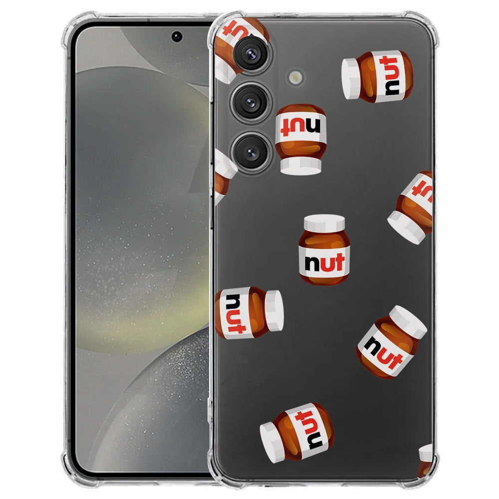 Samsung Galaxy S25 FE Hoesje - Hoesje Nut Jar TPU Antishock