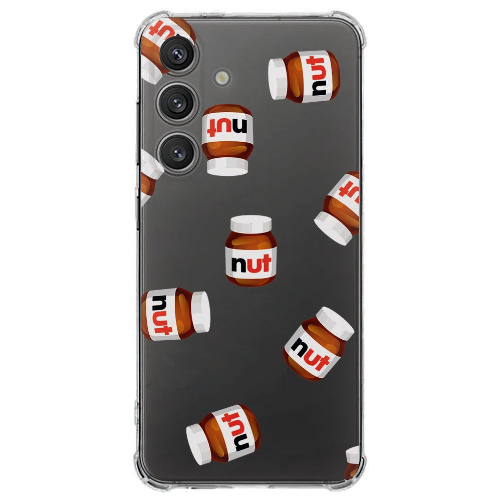 Samsung Galaxy S25 FE Hoesje - Hoesje Nut Jar TPU Antishock
