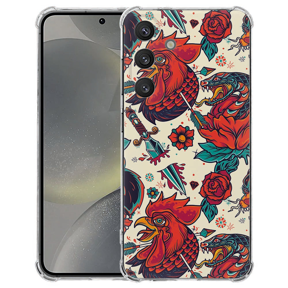 Samsung Galaxy S25 FE Hoesje - Old Skool TPU Antishock