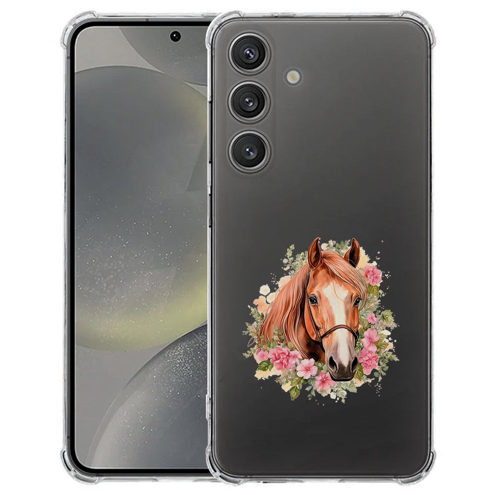 Samsung Galaxy S25 FE Hoesje - Paard TPU Antishock