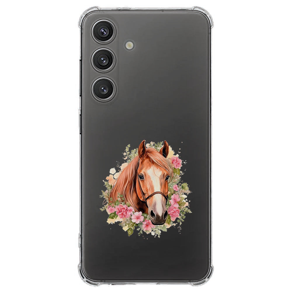 Samsung Galaxy S25 FE Hoesje - Paard TPU Antishock