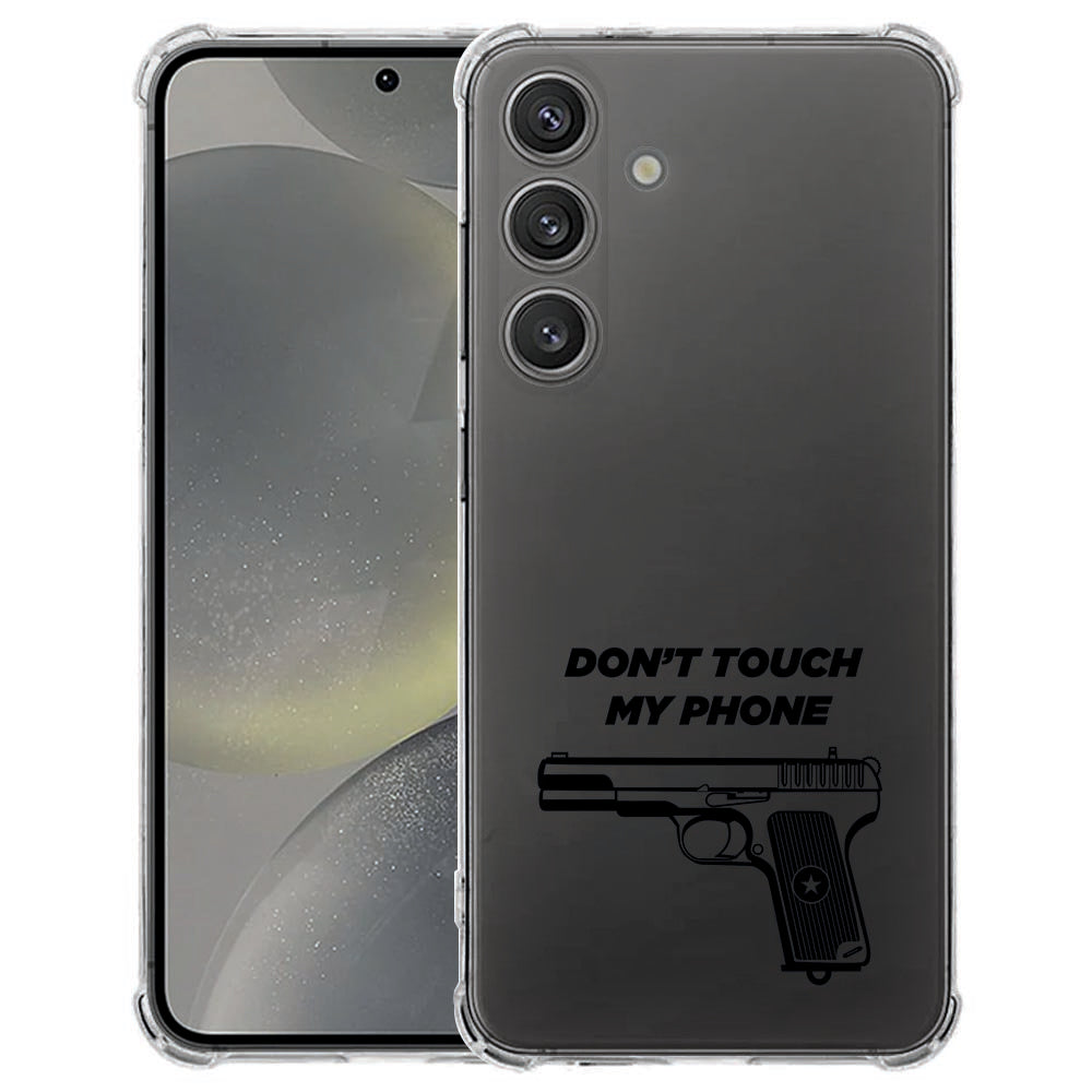 Samsung Galaxy S25 FE Hoesje - Pistol DTMP TPU Antishock