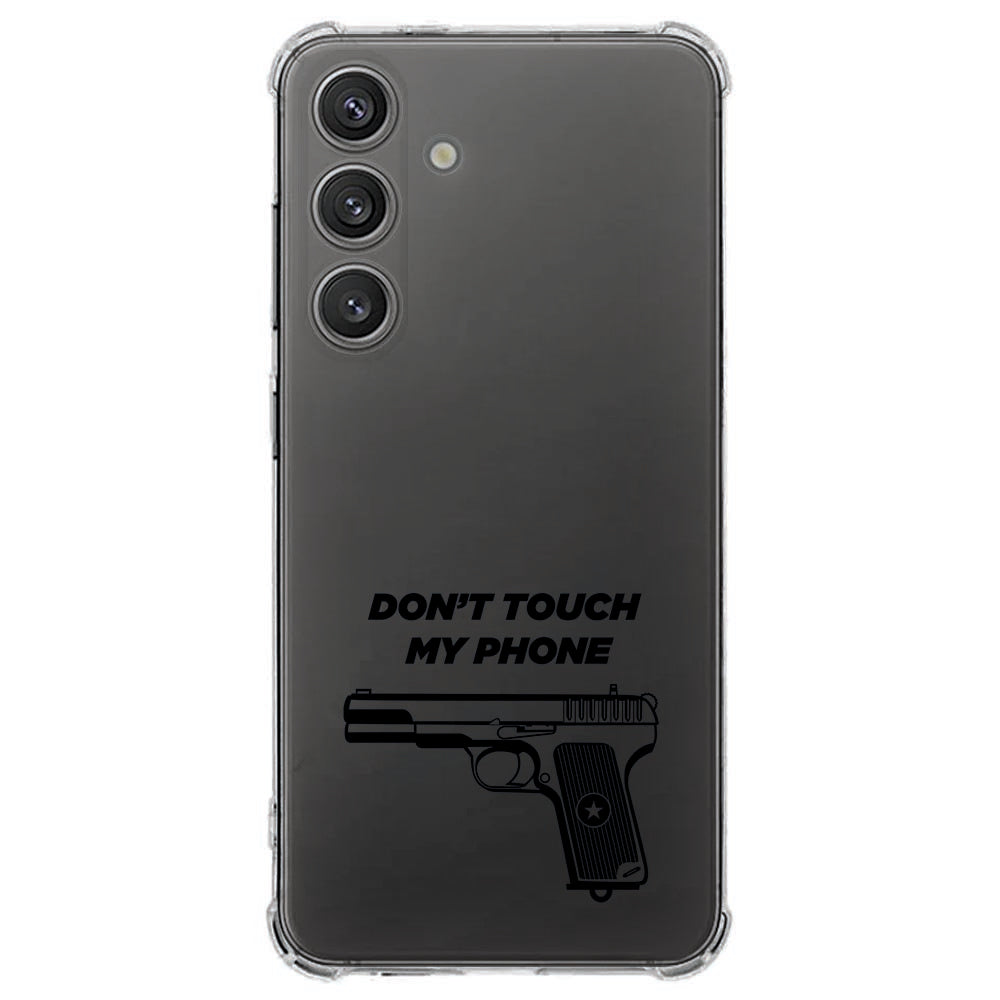 Samsung Galaxy S25 FE Hoesje - Pistol DTMP TPU Antishock
