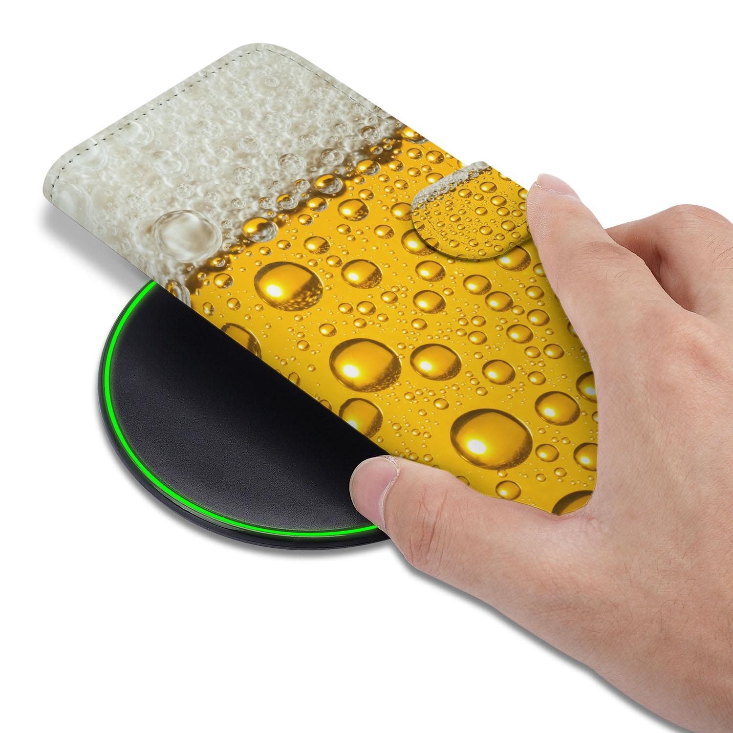 Hoesje met pasjeshouder voor Samsung Galaxy S26 FE, design Bier
