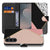 Samsung Galaxy S26 FE bookcase hoesje met Black Pink Shapes design