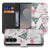 Samsung Galaxy S26 FE bookcase hoesje met Flamingo Triangle design in roze, wit en zwart