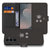 Samsung Galaxy S26 FE bookcase hoesje met bruin Gorilla design