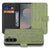 Samsung Galaxy S26 FE bookcase hoesje met Green Wood houtprint in groen