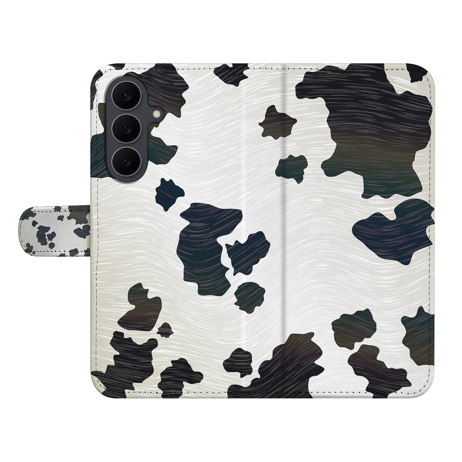 Book case met Koeienvlekken-print voor de Samsung Galaxy S26 FE