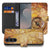 Samsung Galaxy S26 FE bookcase hoesje met Kompas design in geel en oranje